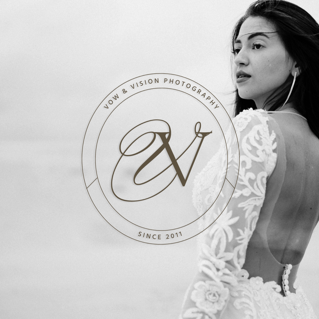 Vow & Vision Brand Kit - Romantic and Refined Branding for Wedding Professionals