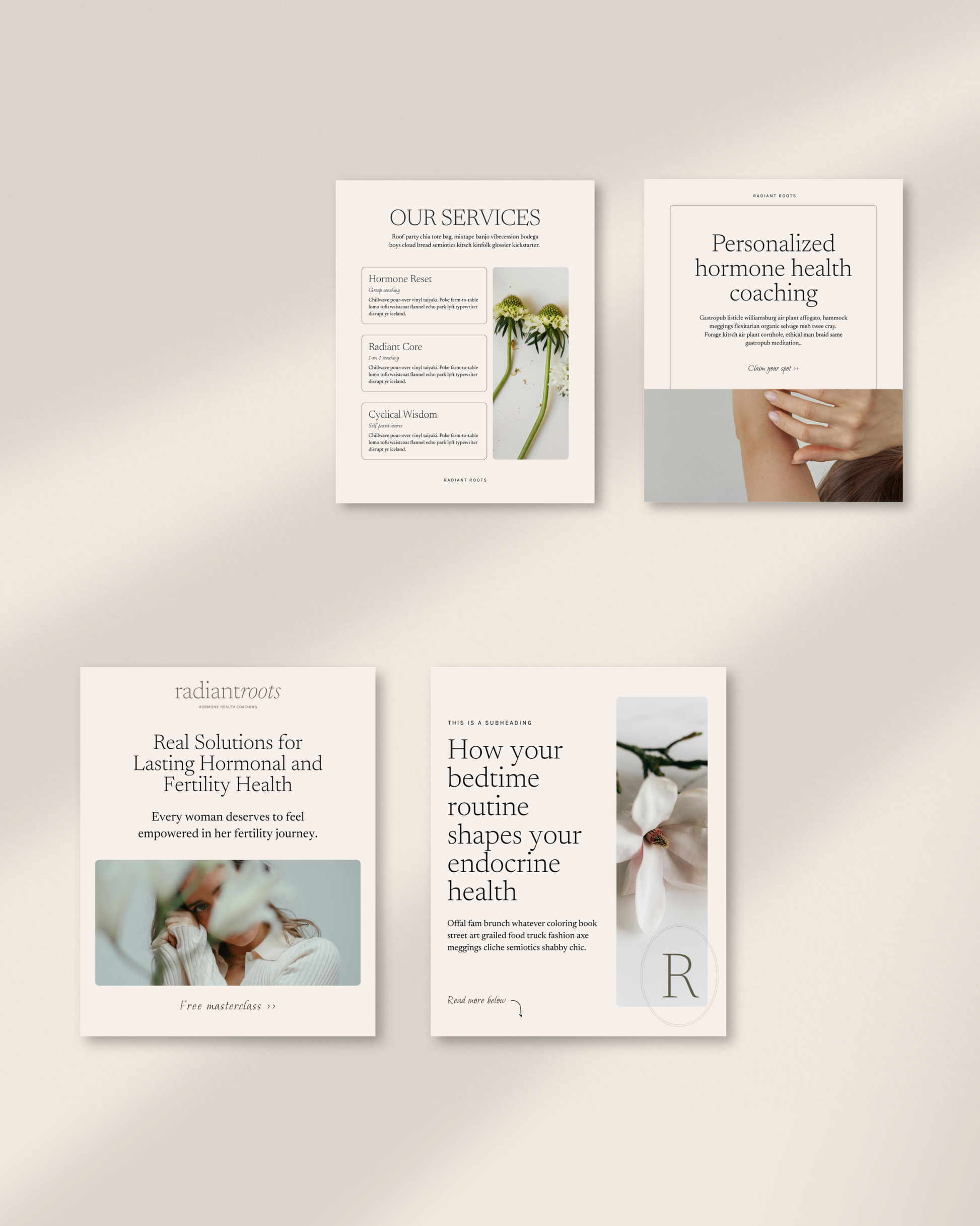 Radiant Roots - Instagram Templates