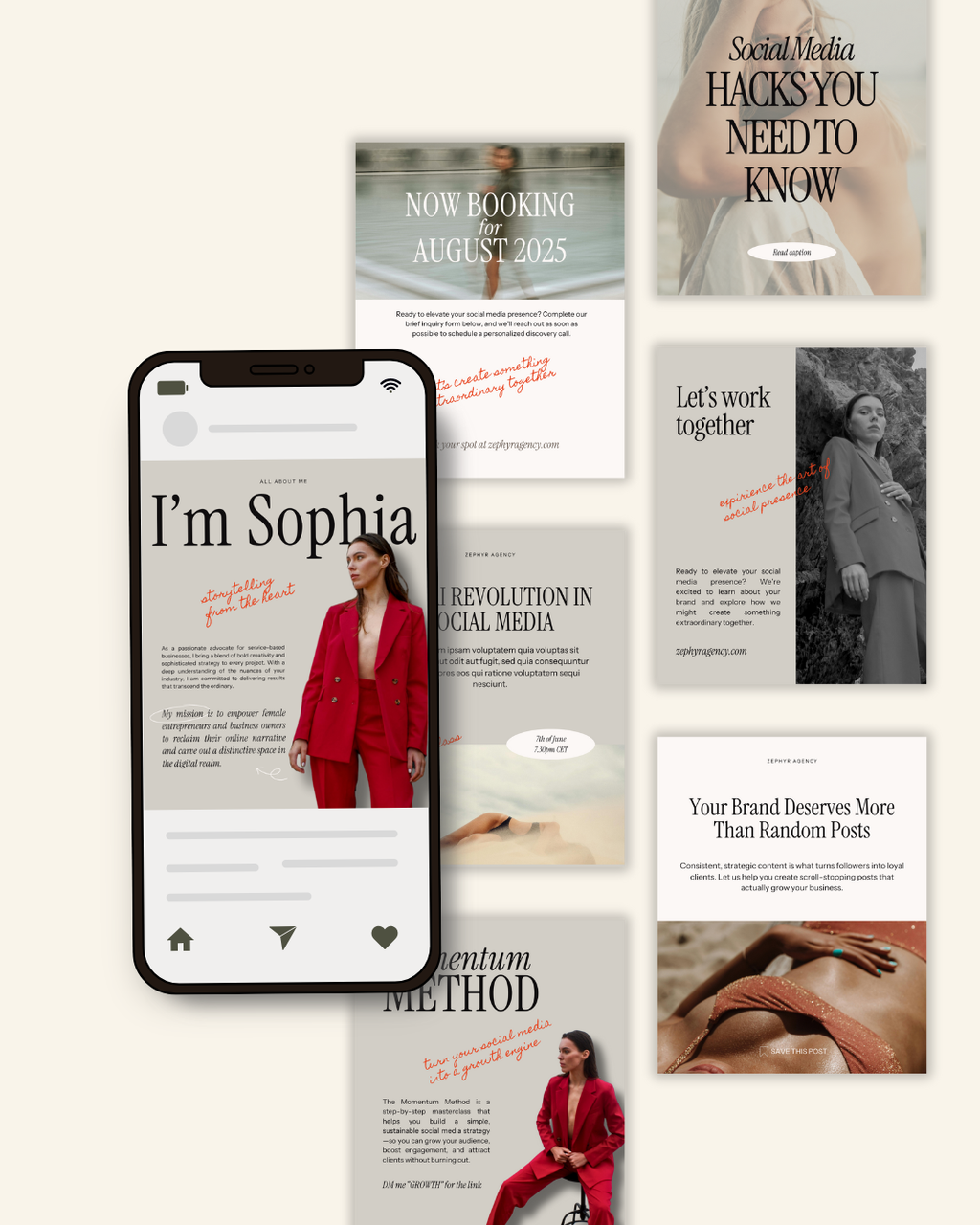 Zephyr Agency - Instagram Templates