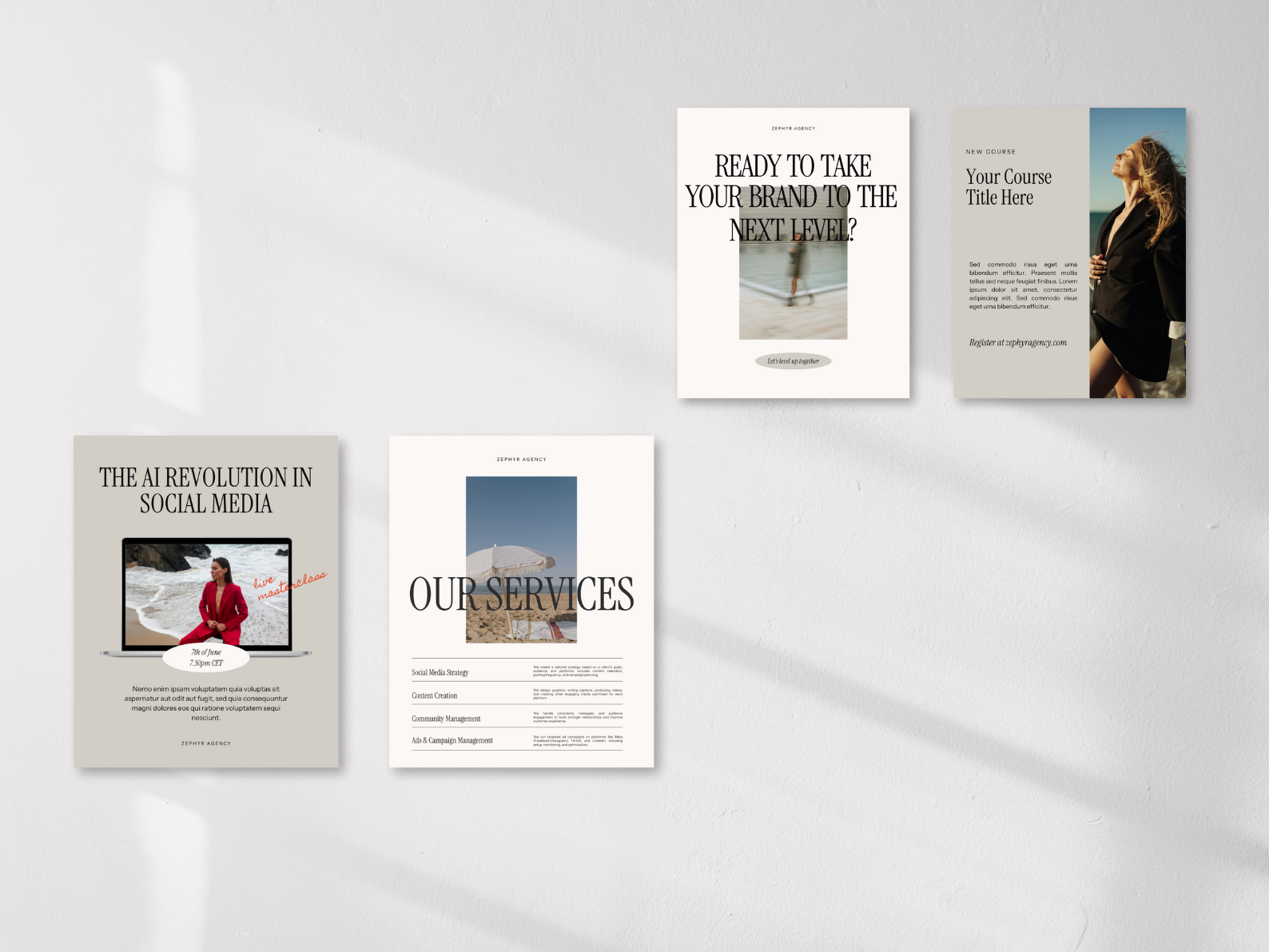 Zephyr Agency - Instagram Templates