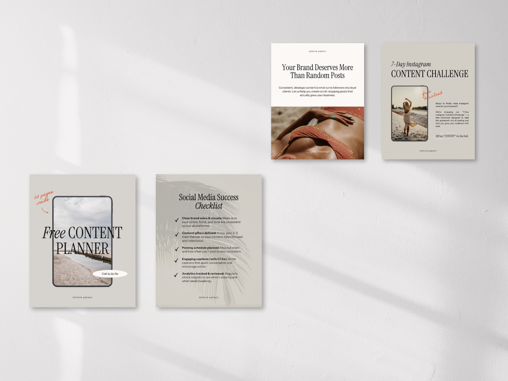 Zephyr Agency - Instagram Templates