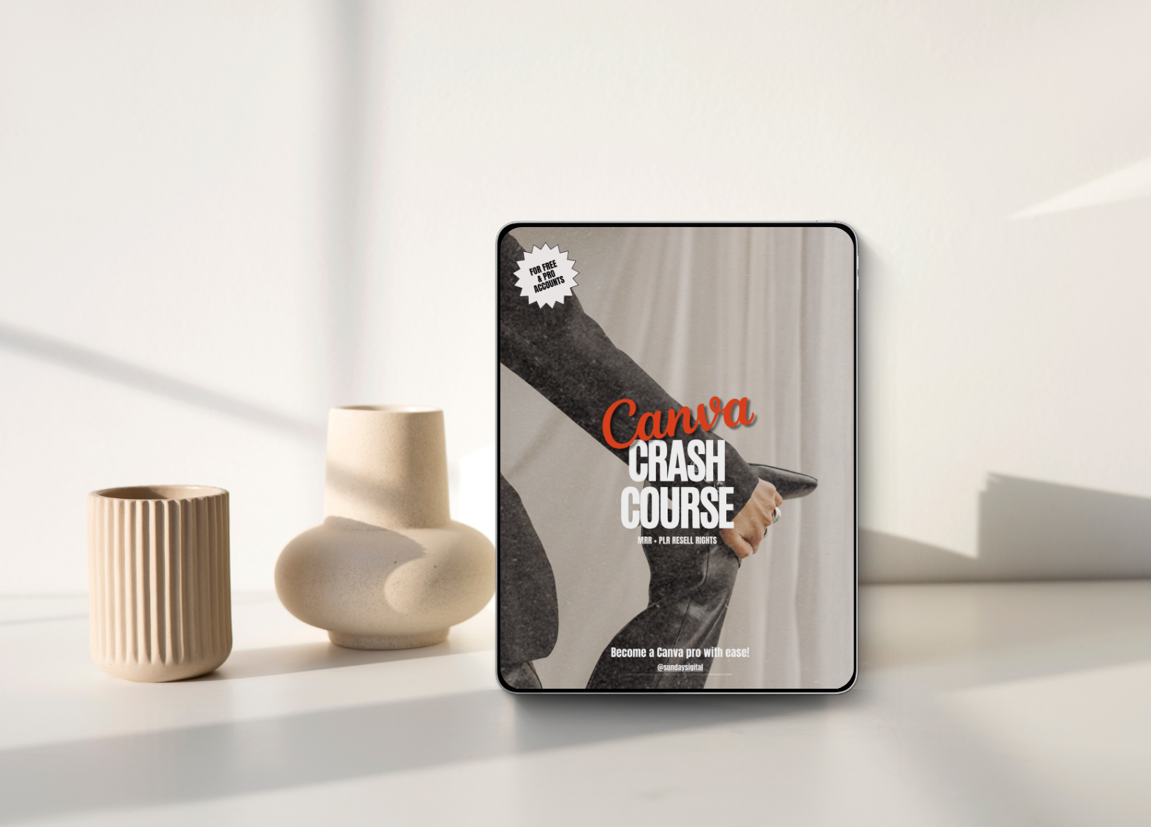 The Canva Crash Course – with Resell Rights!